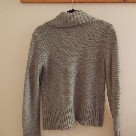 Mossimo grey sweater blazer style - Picture 2 of 3